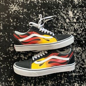 Vans Old Skool Flame Size 9